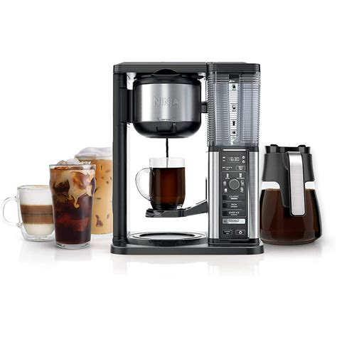 ninja coffee maker with frother cm401